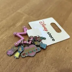 【ディズニーストア】　ディズニー　プリンセス　キーリング　キーホルダー　レトロ
