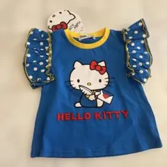 HELLO KITTY フリル袖 Tシャツ しまむら