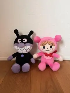 アンパンマンぬいぐるみセット ばいきんまん コキンちゃん セガトイズ 約30cm