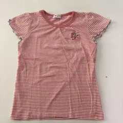 MINI-K ボーダー柄 半袖Tシャツ 130cmのサムネイル