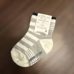 COMME CA ISM キッズ靴下 グレー 13-15cm