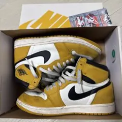 Nike Air Jordan 1 レトロ ハイ OG イエローオークル
