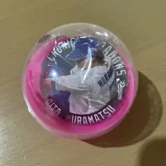 中日ドラゴンズ　村松開人　缶バッジ　ガチャガチャ