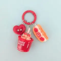 じゃらじゃらキーホルダー