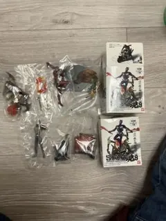 SIC匠魂・9仮面ライダー2号&響鬼紅セット・新品未使用品のサムネイル