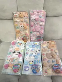 もちプニューステッカー　肉球スクイーズ　シール　クラックス　❤️