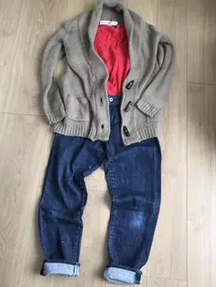 ZARA ニットカーディガン&トップス２点SET   S size