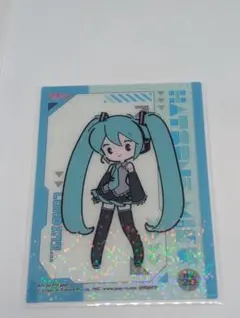 アニメ系トレカ/初音ミク　キラキラクリアカードコレクションガム