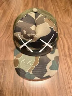 A BATHING APE カモフラ メッシュ キャップ 帽子 - メルカリ