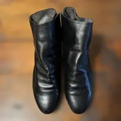 美品★JURGENLEHL ヨーガンレール★革　ブーツ　ショートブーツ　黒 2025年最新】JURGEN LEHL レディース ブーツの人気アイテム