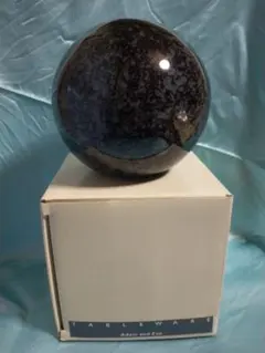 たち吉　ウィラン花生　Adam and Eve 花瓶ブラック