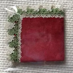 新品未使用　近沢レース　婦人画報別注　レッド＆ネイビー　2枚セット 2025年最新】近沢レース ハンカチ 婦人画報の人気アイテム