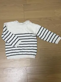 H&M ボーダーニット　90センチ　12-18M