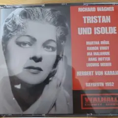 輸入盤　対訳なし　カラヤン ワーグナー 歌劇 トリスタンとイゾルデ 1952