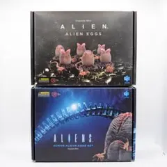 エイリアン＆エイリアン2 エッグ セット　1/18 スケール　ハイヤトイズ エイリアン＆エイリアン2 エッグ セット 1/18 スケール ハイヤトイズ