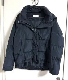 AZUL アズールバイマウジー ダウンジャケット ブラック Sサイズ レディース