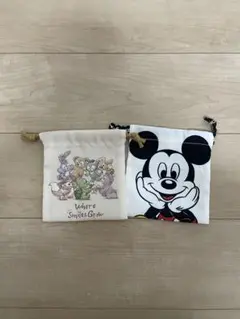 ディズニーシー　巾着ポーチ　2つセット