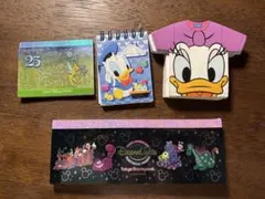 東京ディズニーリゾート メモ帳セット