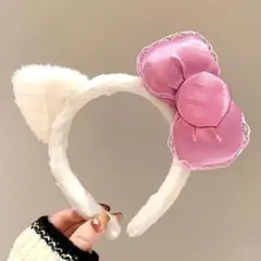 ❤️値下げ❤️新品❤️ハローキティ カチューシャ キティ　りぼん