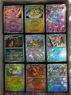 ポケモンカード　ブイズ　モンスターボールミラーセット