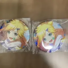 プロジェクトセカイ 鏡音レン 缶バッジ 2個セット