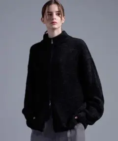 Loose/ルース シャギータッチ ルーズドライバーズニット