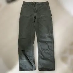Carhartt ダブルニー オリーブ - メルカリ