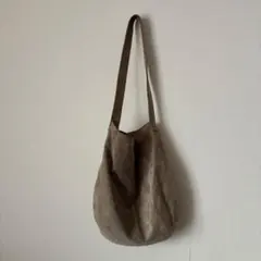 北欧、暮らしの道具店　撥水スエードの2WAYトートバッグ