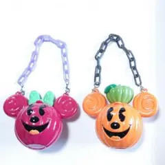 東京ディズニーリゾート ミッキー&ミニー ハロウィン ミニケース 2個セット