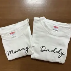 Tシャツ Mommy Daddy 2枚セットのサムネイル