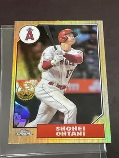 大谷翔平　インサート　リフラクター　カード　2022 Topps Chrome