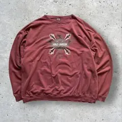 【00s】USA製Harley-Davidson ハーレースウェット 古着