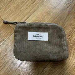 【THE ORGANIC COMPANY】 コーデュロイ ミニポーチ