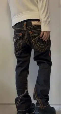 true religion black denim swag archive - メルカリ