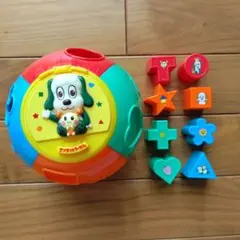 知育玩具 ワンワンとうーたん 型はめ パズルのサムネイル