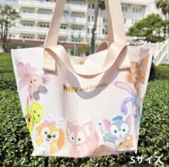香港ディズニー限定　ダッフィーアンドフレンズ　ショッピングバッグ　ショッパー