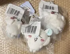 ちいかわ モモンガだらけくじ E賞 マスコット やったゾ!! あくび 3点セット