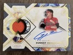 topps diamond iconsガナーヘンダーソン直筆サインレリックカード