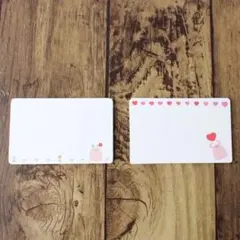 【うさぎ生えてるメッセージカードセット】オリジナルキャラクター紙もの文房具雑貨