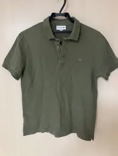 LACOSTE ラコステ ポロシャツ カーキ Ｍサイズのサムネイル