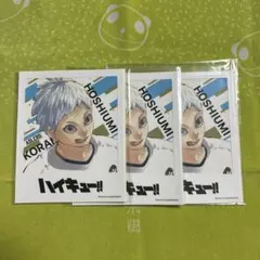 ハイキュー 星海光来 フォトカードステッカー