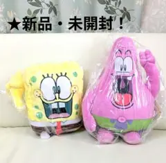 限定！新品☆スポンジ・ボブBIGぬいぐるみ〜DANIEL MACKEY(全2種)