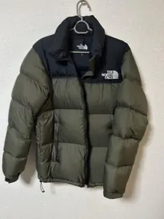 THE NORTH FACE ダウンジャケット XL オリーブグリーン/ブラック