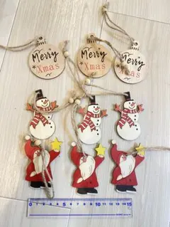 クリスマス　ツリー　オーナメント　フィギュア　サンタ