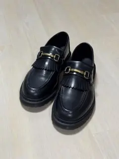 Dr. Martens フリンジ ビットローファー ブラック 26cm - メルカリ