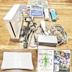 ニンテンドーWii 本体、ボード、ソフト6本セット