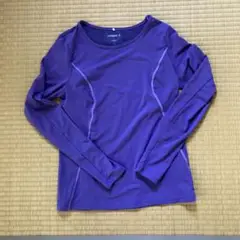 DANSKIN 紫色 長袖 Tシャツ Lサイズ