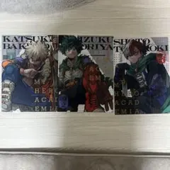 最強ガシャステーション ヒロアカ クリアファイル 爆豪勝己 緑谷出久 轟焦凍