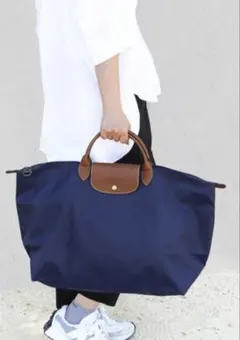 値下げ済み❗️LONGCHAMP ロンシャン トラベルバック ボストンバッグ ①