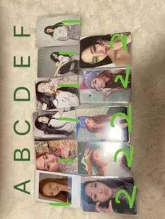 LESSERAFIM ユンジン　トレカ　まとめ売り　バラ売り